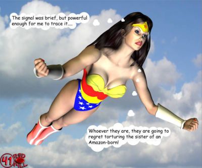 wonderwoman Versklavung :Comic: - Teil 3