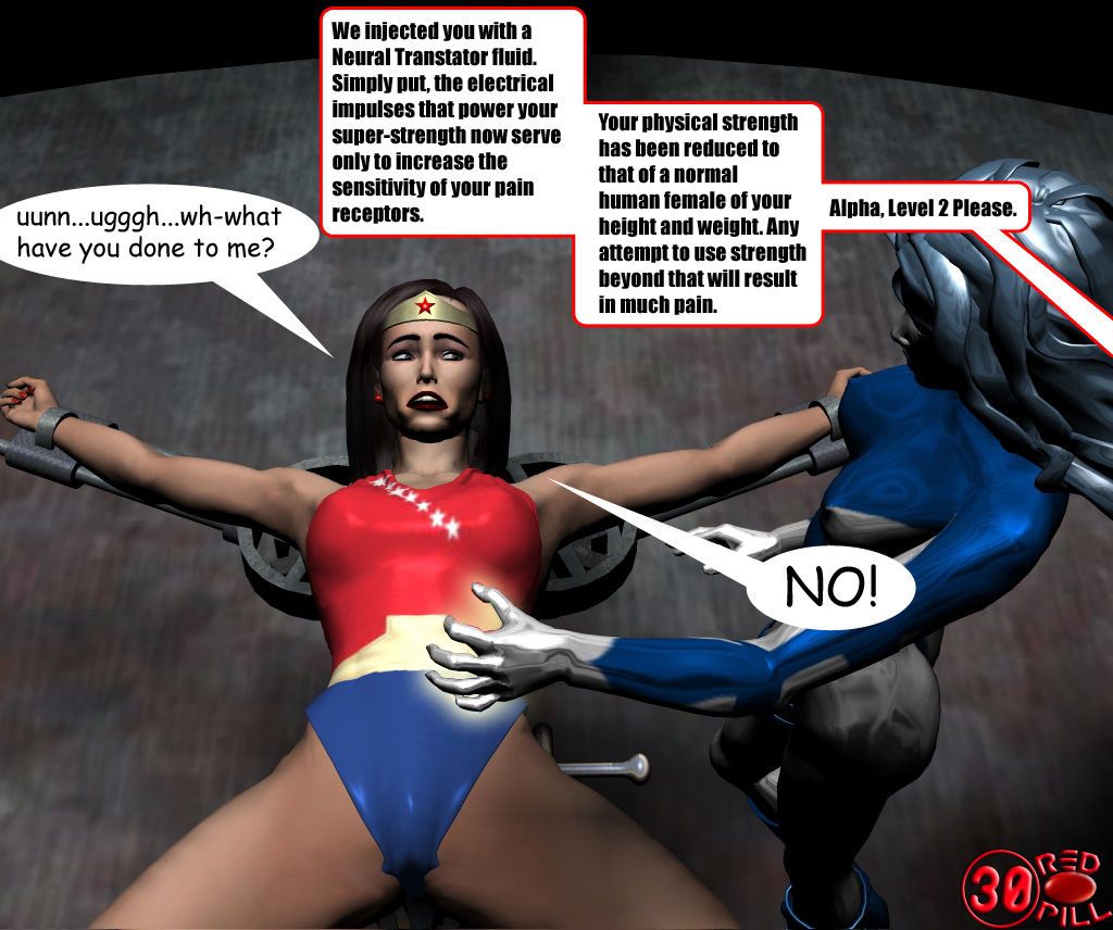 wonderwoman riduzione in schiavitù :Fumetto: - parte 2