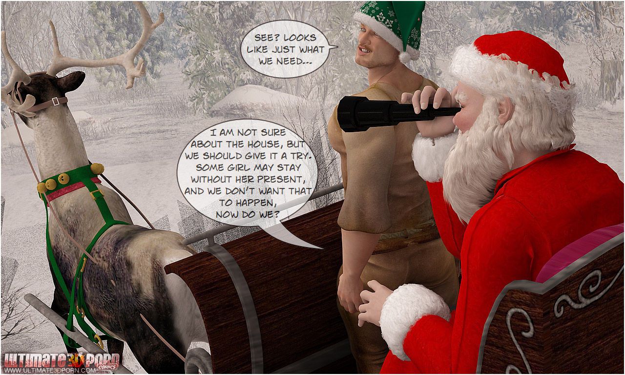 как Санта отмечается Рождество