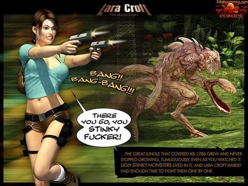 3D: Lara Croft. The Weed Rider