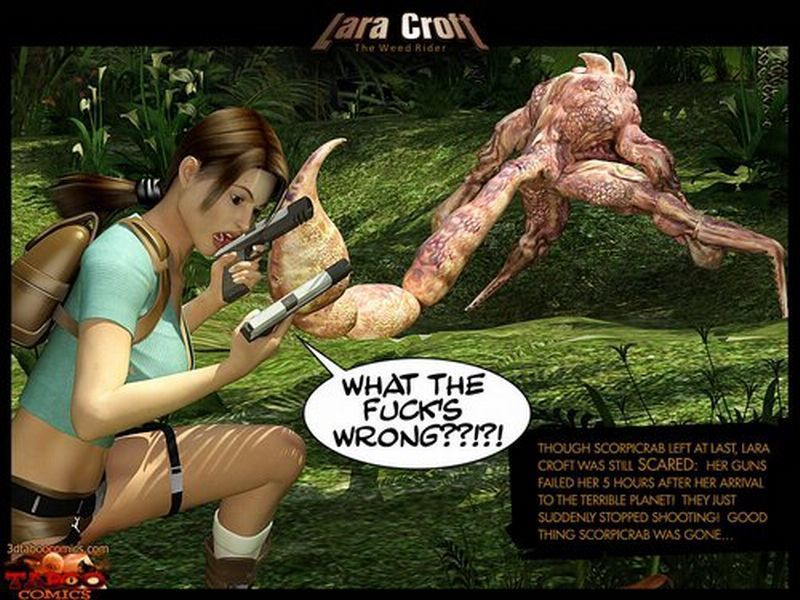 D Lara Croft những cần sa. Ryder