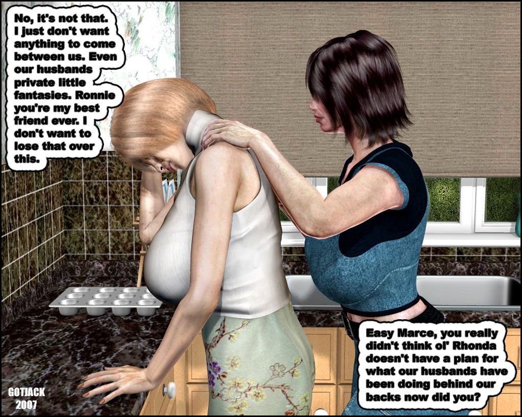 titfighting पत्नियों 1 :द्वारा: मिला जैक टीबीसी - हिस्सा 3