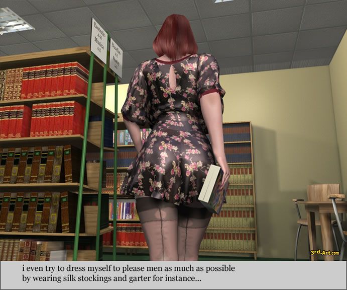 queridos modelo Nadia en el biblioteca