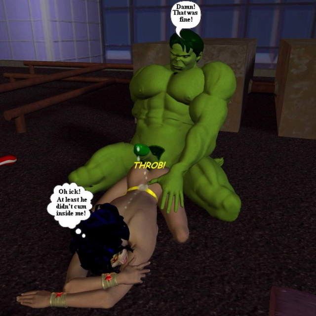 il incredibile hulk versus meraviglia donna - parte 2