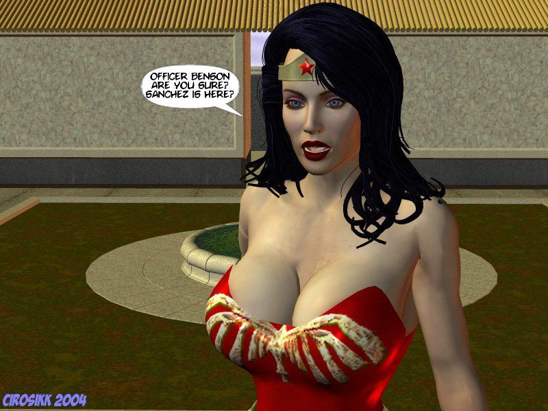 The Erotic Adventures of Wonder Woman - The Losing of Virginity!