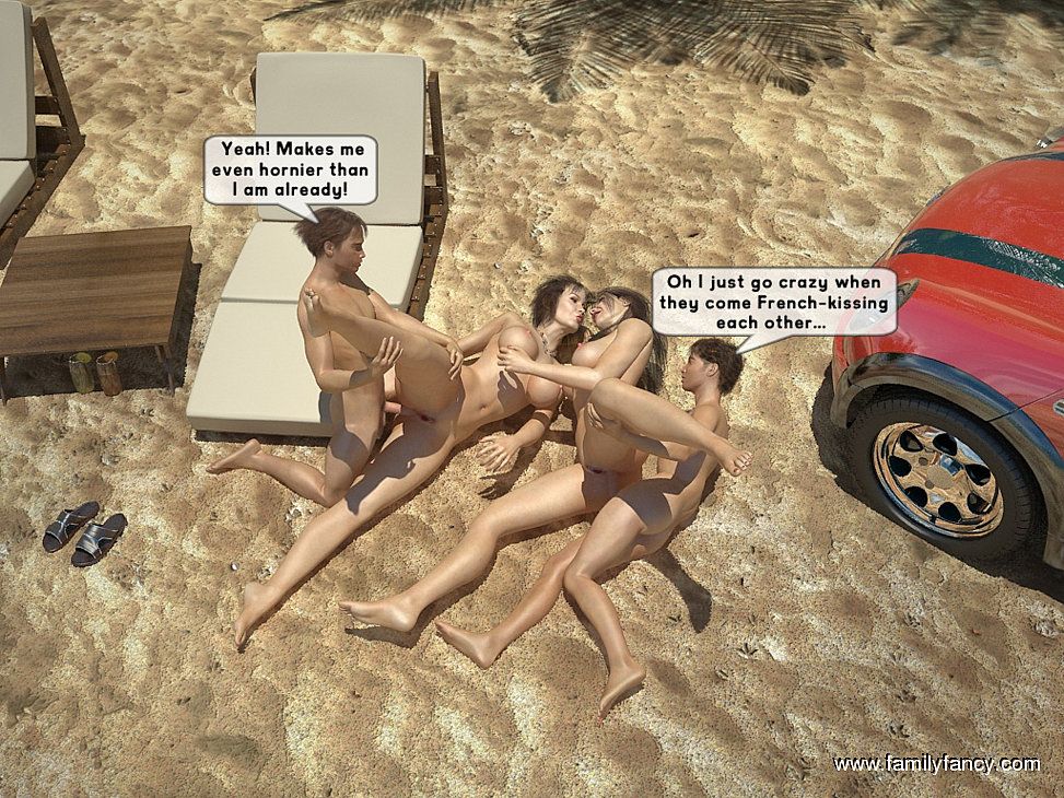 aile seks Partisi at bu Plaj - PART 3