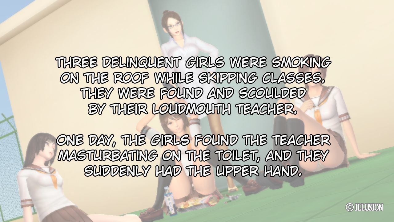 Immorale ragazze scuola