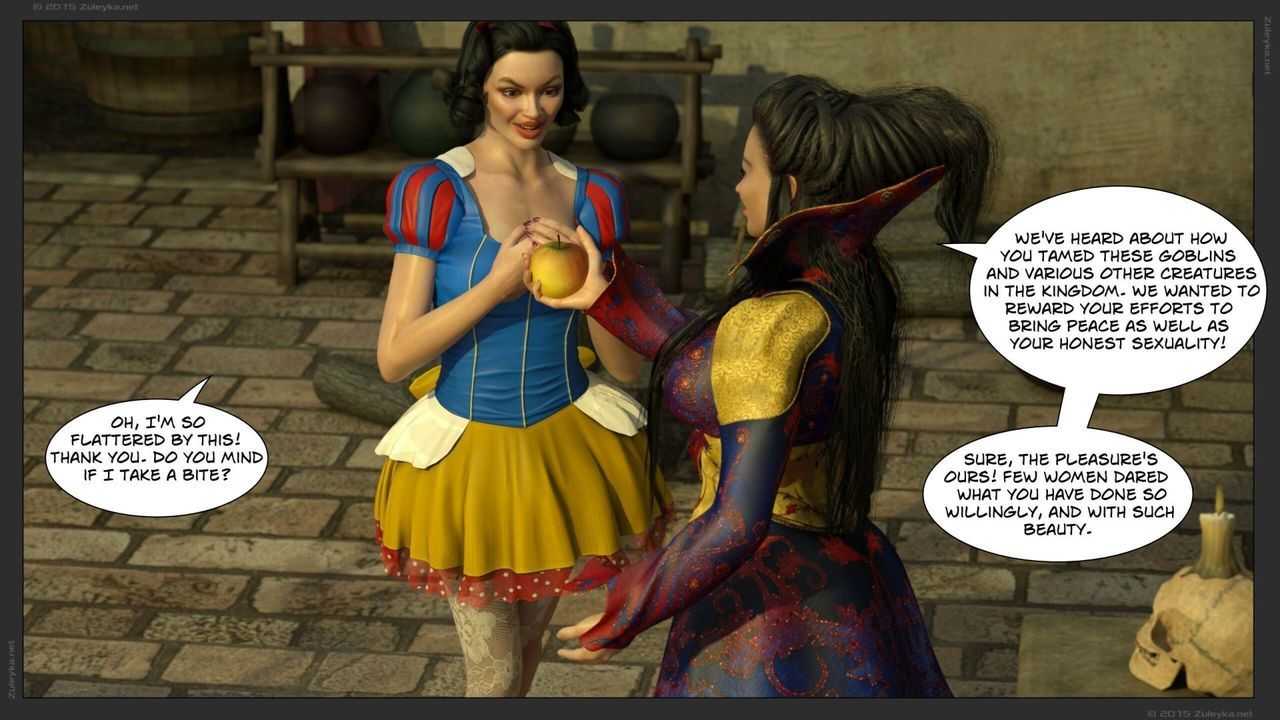 Snow White Meets the Queen