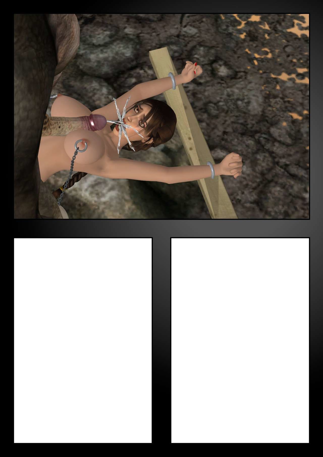 Lara Croft vs il minotauro Wip - parte 2