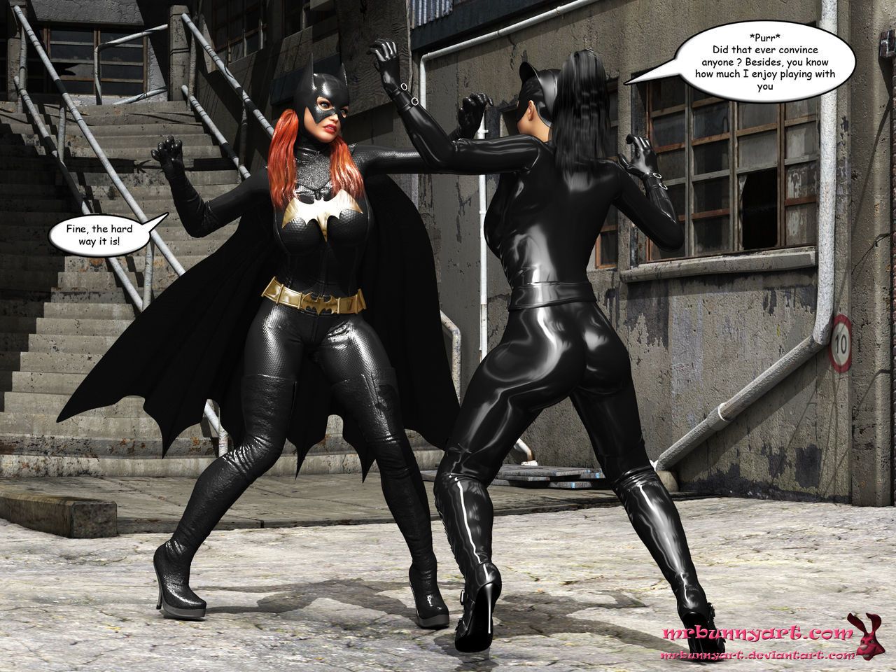 batgirl vs Kain
