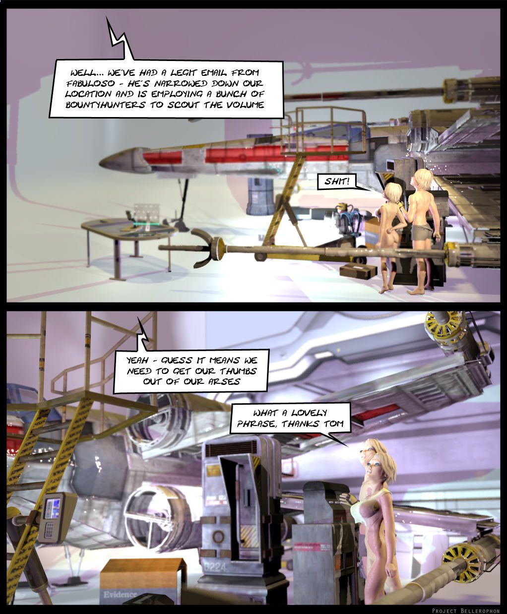 proyecto belerofonte Comic 16: Bum Oferta - Parte 3