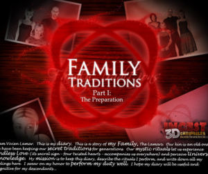 Famiglia traditions. parte 1