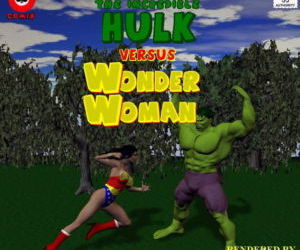 W niesamowite Hulk przeciwko ciekawe kobieta