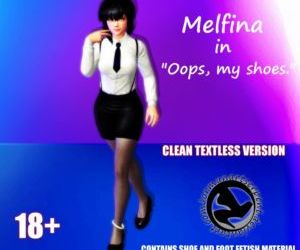 Melfina in Oops- my shoes. by Jormun - part 2
