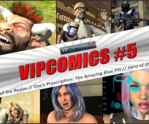 Vipcomics #5β docs prescription: il Incredibile Blu pillola