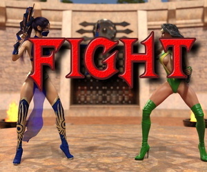Mortal kombat – KITANA vs. orquídea