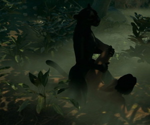 Lesbijki prowadnik w dżungla krowa