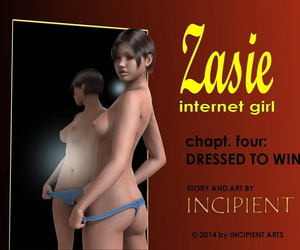 प्रारंभिक zasie इंटरनेट लड़की ch. 4: कपड़े पहने करने के लिए जीत