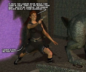 이 모 의 Lara 크로프트 부품 2