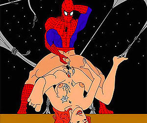 fumetti Spiderman porno cartoni animati parte 2587manga