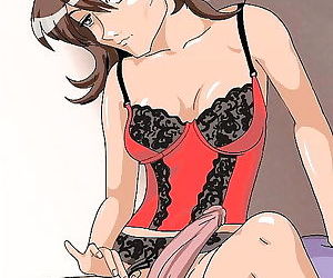 Comics Anime dickgirls with nice curves -.., shemale  manga