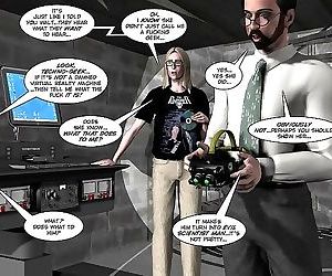 Comics Orgasm in the virtual reality 3d xxx.., 3d  virtual