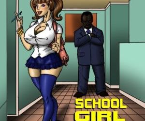 strips School meisje Sara illustrated.., Blowjob anaal