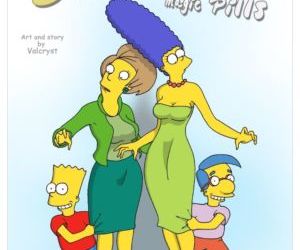 Comics Magic Pills- The Simpsons, simpsons  family