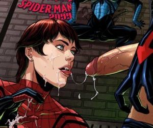 Comics Spider-Girl Spider-Man 2099- Tracy Scops xxx comix