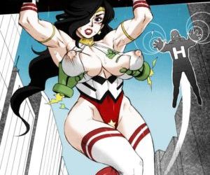 कॉमिक्स आश्चर्य पत्नी स्तन संकट, गुदा , वीर्य निकालना मजबूर