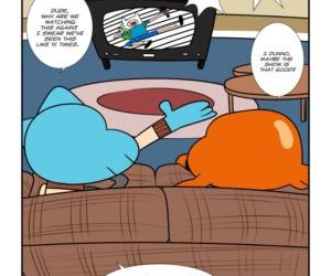 Comics The Sexy World Of Gumball, furry  brother