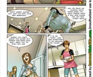 комиксы В housesitter, транссексуал футанари & транссексуал & dickgirl