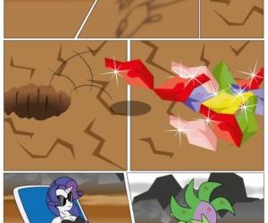 Comics The Hot Room 2 - One Scale Of A Night, threesome , furry  my little pony