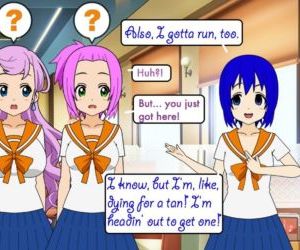 fumetti Senzuri Alta 3 parte 6, Yuri , il controllo della mente lesbiche & Yuri & ragazze Solo
