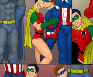 Comics Swingin Heroes, superheroes  batman
