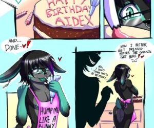 Comics Surprise, Birthday Bunny!, furry  title:surprise