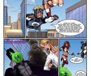 Comics Super Secret 2, threesome  superheroes