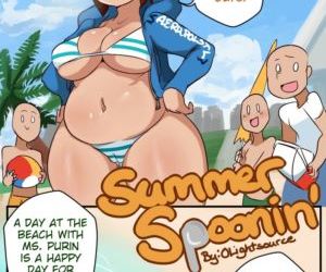 truyện tranh Mùa hè spoonin, chơi tập thể béo