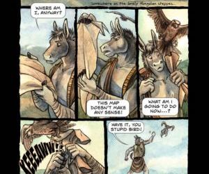 Comics Steppe In The Right Direction, furry 
