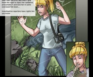 Comics Return Of The Gator Girl transformation