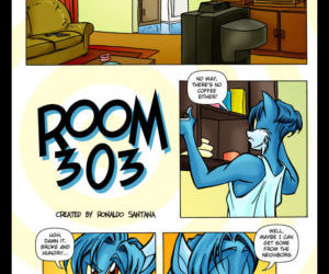 Comics Room 303, furry  cheating