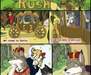 comics Prinzessin Rushfurry