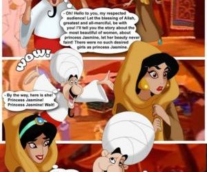 Comics Princess Jasmine And Deceitful Gossips aladdin