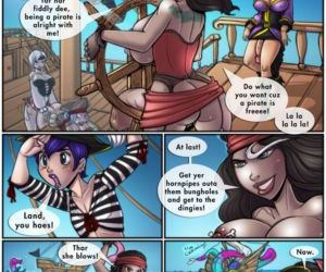 comics Los piratas de poonami el Fruncido de el poderorgía