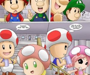 Comics Mario Project 1 - part 2, threesome  palcomix