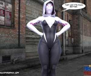 Mega Parodies Comics Collection Spider Gwen 3 - part 2