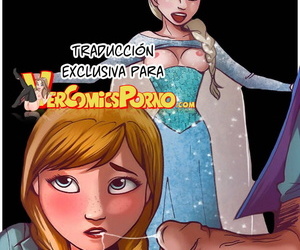 Drawn-Hentai Amor de hermanas Frozen Spanish
