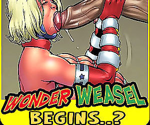 super-heroína comixx maravilha weasel begins..?