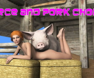 ボード circe - 豚肉 chop 部分 1