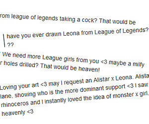 просто leona, пожалуйста Лига из legends..